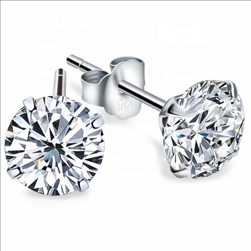 3mm s925 stud earrings